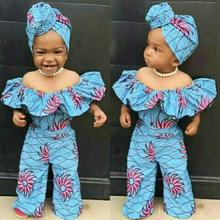 Cute Toddler 2 Piece Jumpsuit/Headband