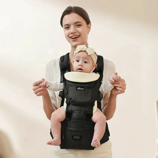 Stylish Ergonomic Baby Carrier: Comfort on Every Walk