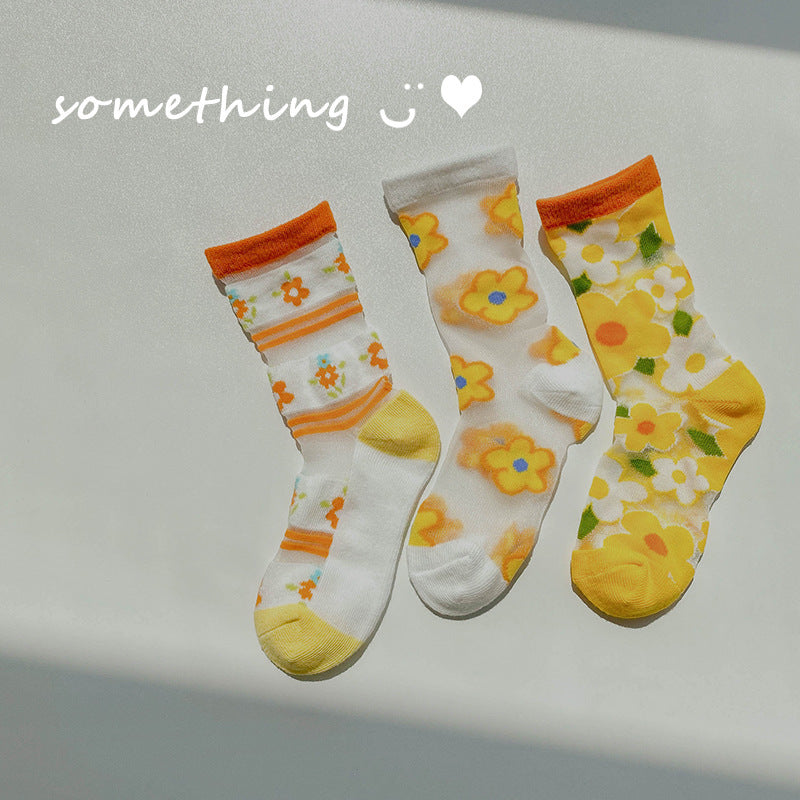 Chaussettes à carreaux assorties