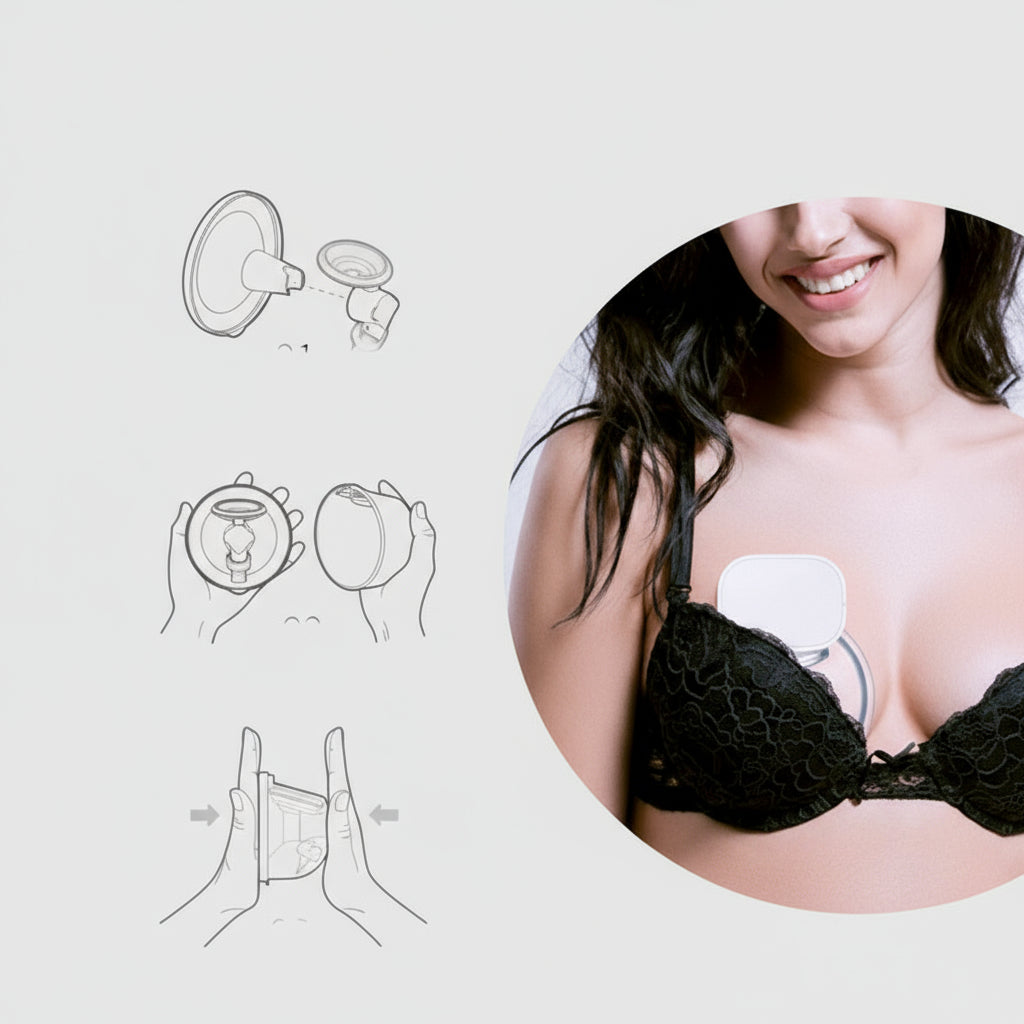 Whisper Quiet Wearable Breast Pump