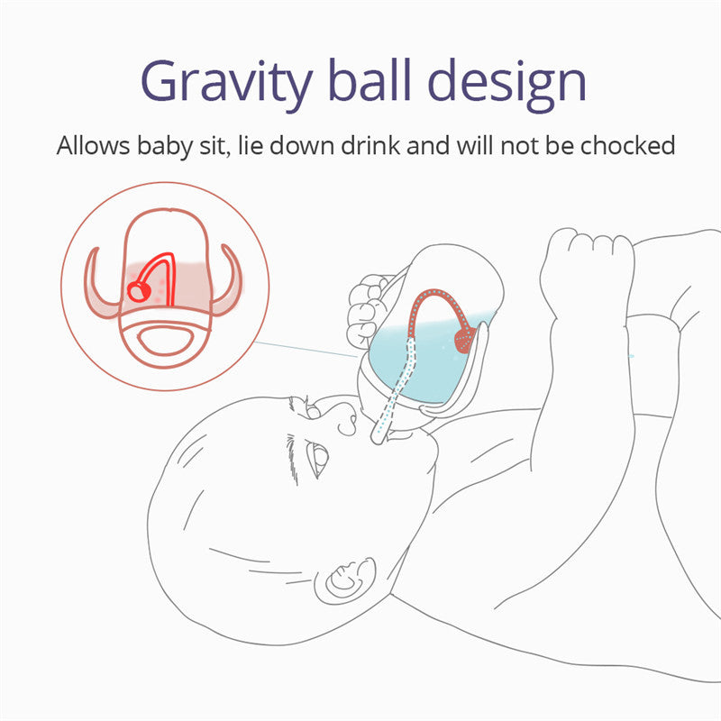 Gobelet à boire pour bébé à large ouverture et étanche