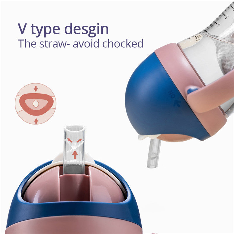 Gobelet à boire pour bébé à large ouverture et étanche