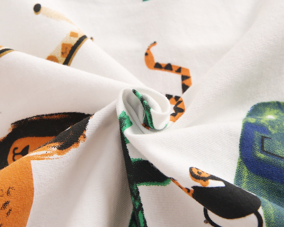 Cozy Animal Print Set