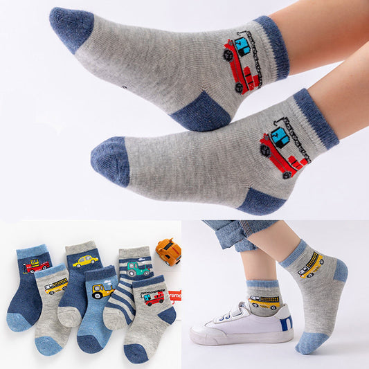 6 Pack Baby Cotton Socks