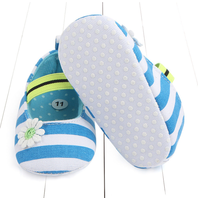 Non-Slip Striped Baby Shoes