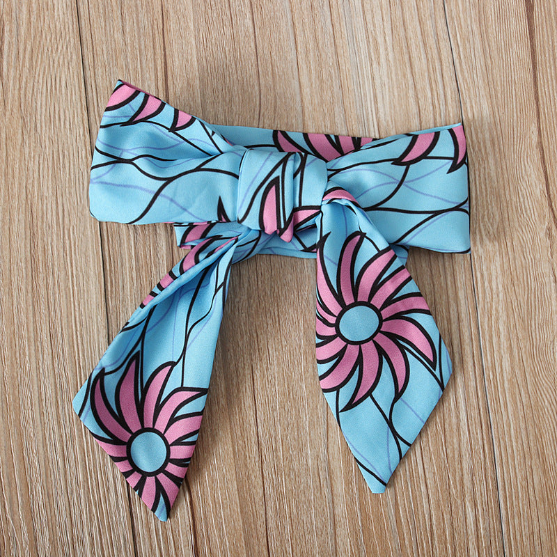 Cute Toddler 2 Piece Jumpsuit/Headband