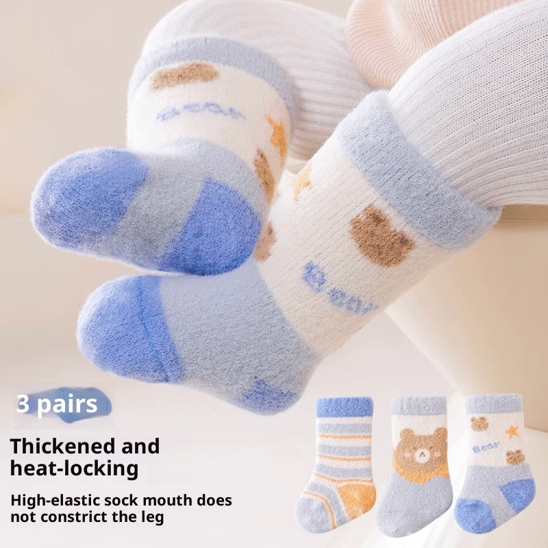 Chaussettes bébé à motifs de dessins animés