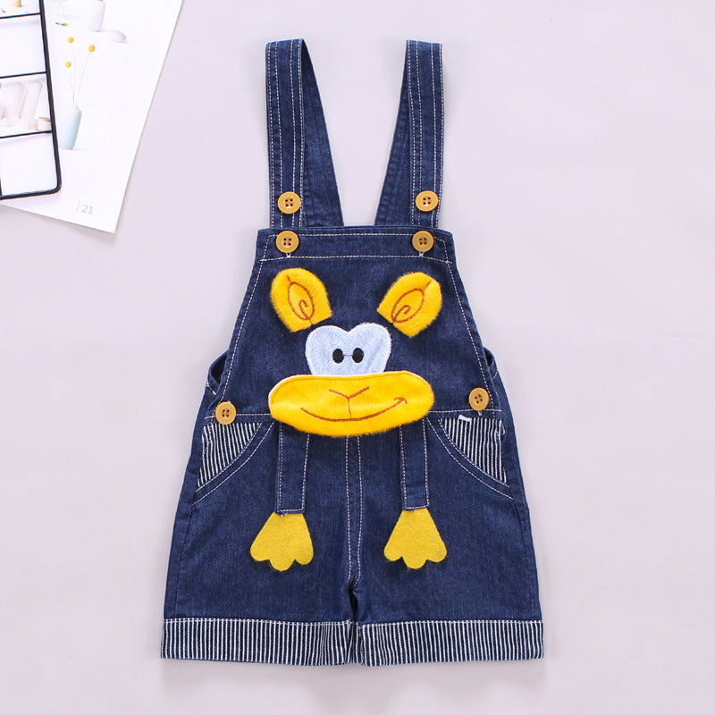 Salopettes d'été en denim pour enfants