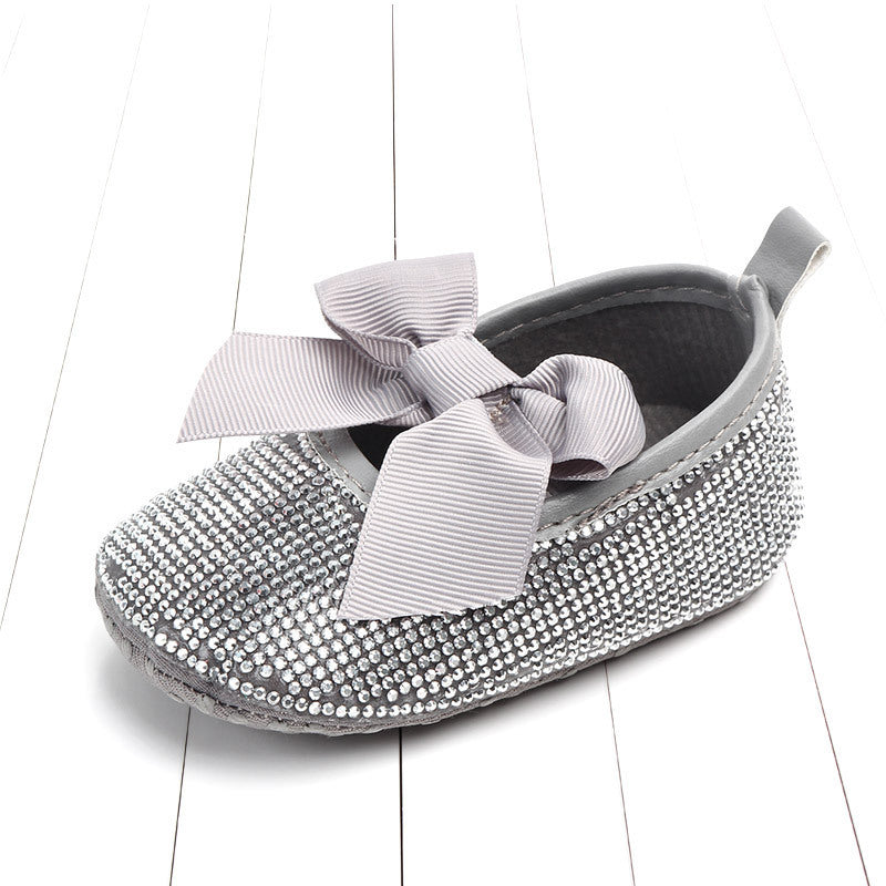 Chaussures pour bébé et tout-petit ornées de diamants