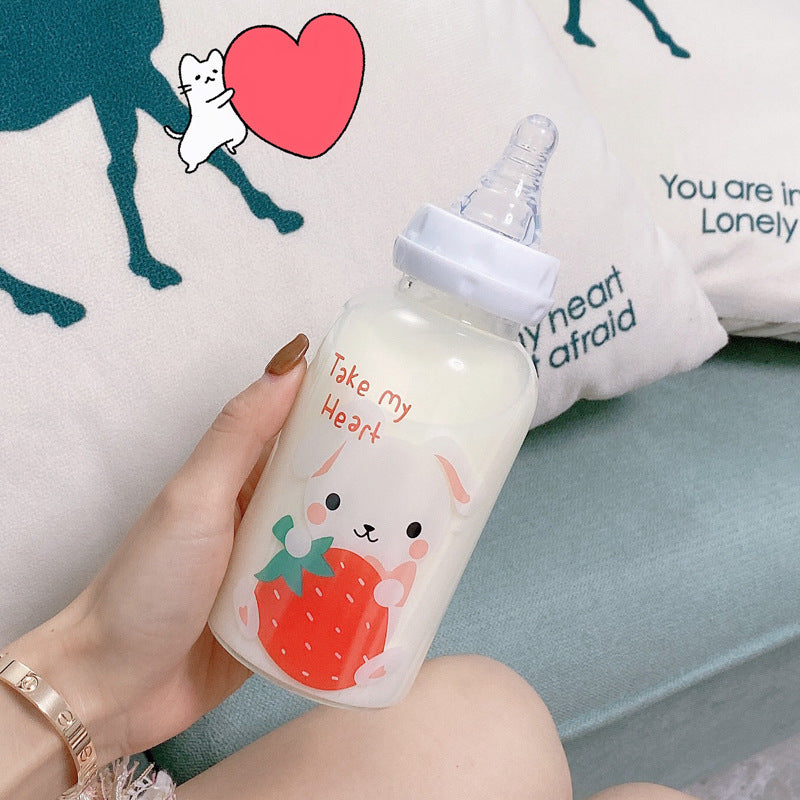 Biberon en verre pour tout-petit