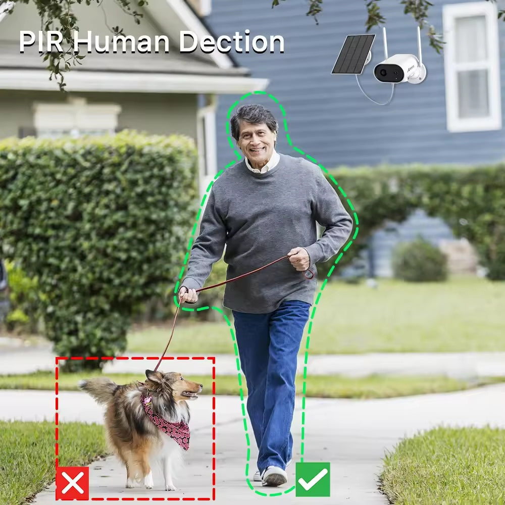 Solar Panel Wireless Baby Camera