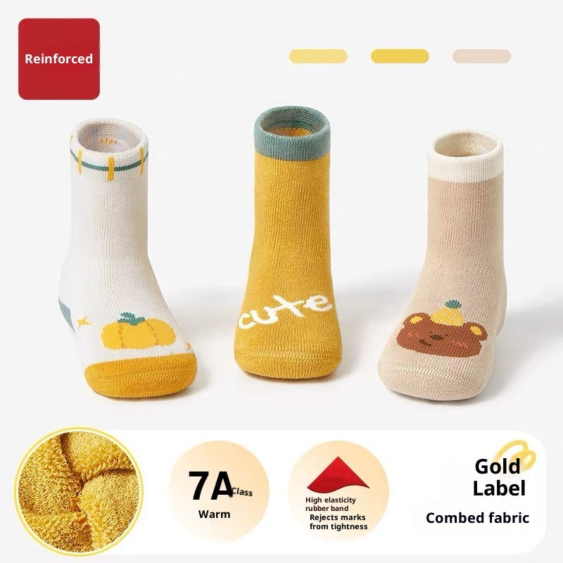 Chaussettes bébé à motifs de dessins animés