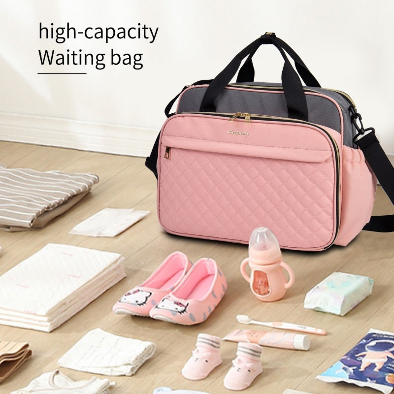 Multifunctional Crossbody Diaper Bag