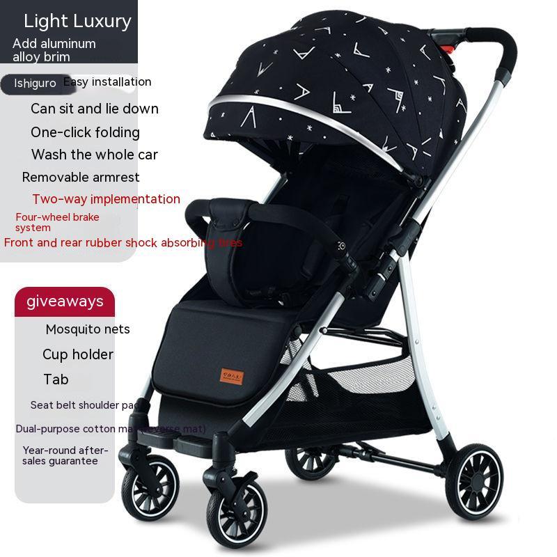 Effortless Lightweight Baby Stroller
