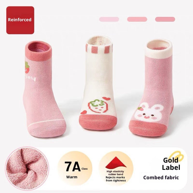 Chaussettes bébé à motifs de dessins animés