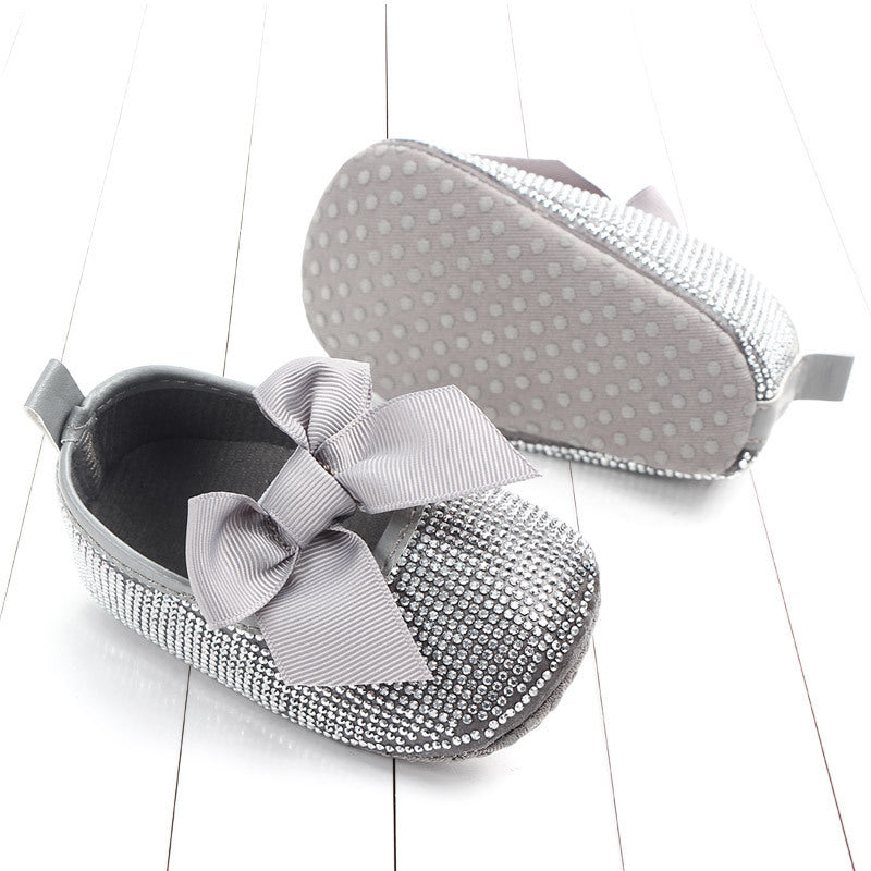 Chaussures pour bébé et tout-petit ornées de diamants