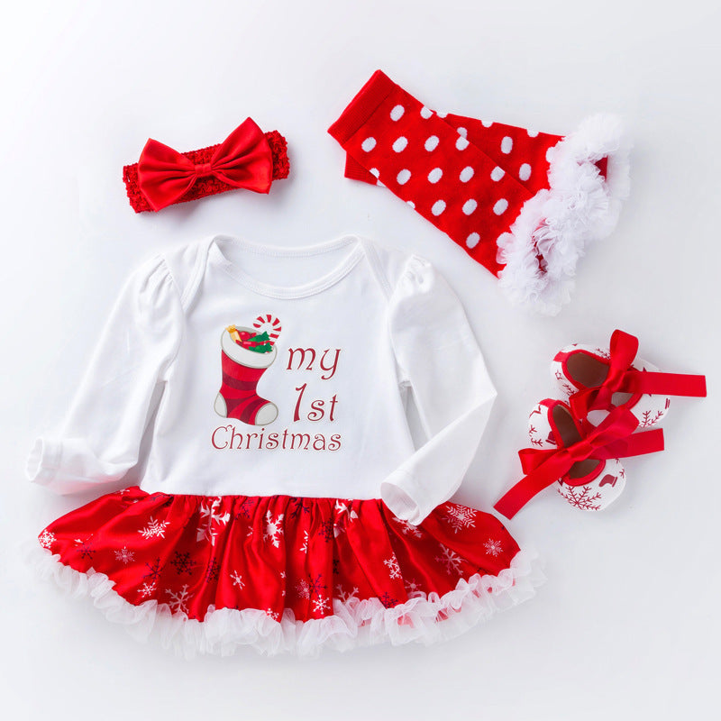 Christmas Gown Set