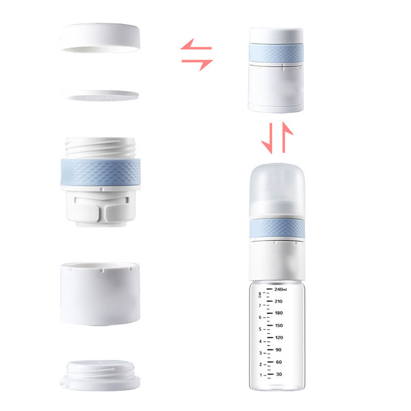 Thermostatic Glass Baby Milk Bottle