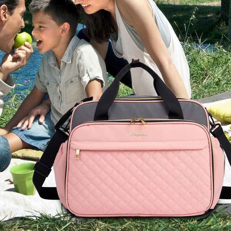 Multifunctional Crossbody Diaper Bag