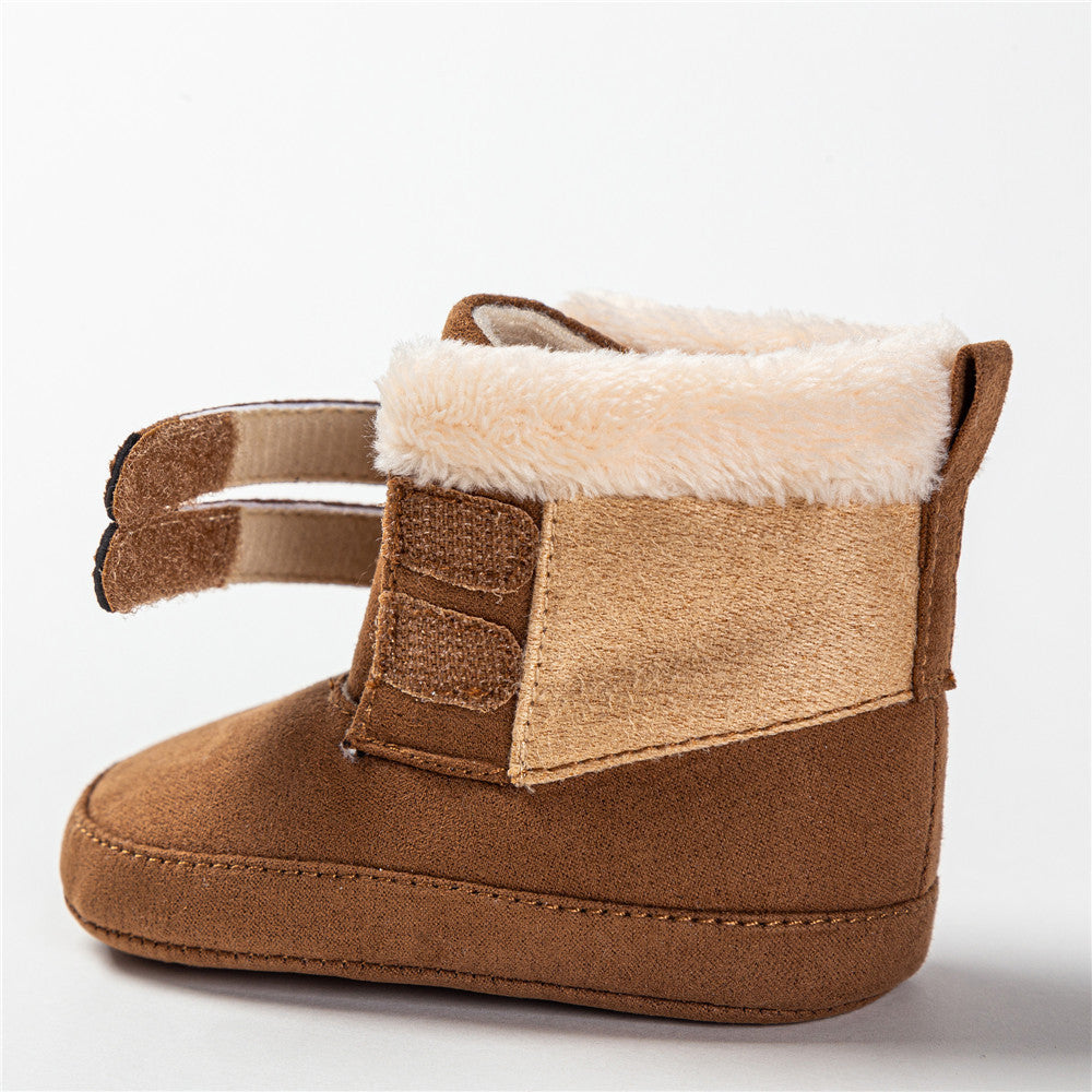 Chaussures chaudes en peluche pour bébé et tout-petit