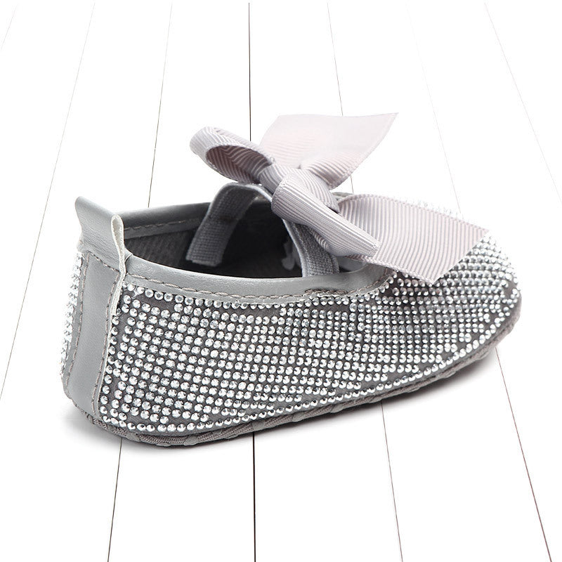 Chaussures pour bébé et tout-petit ornées de diamants