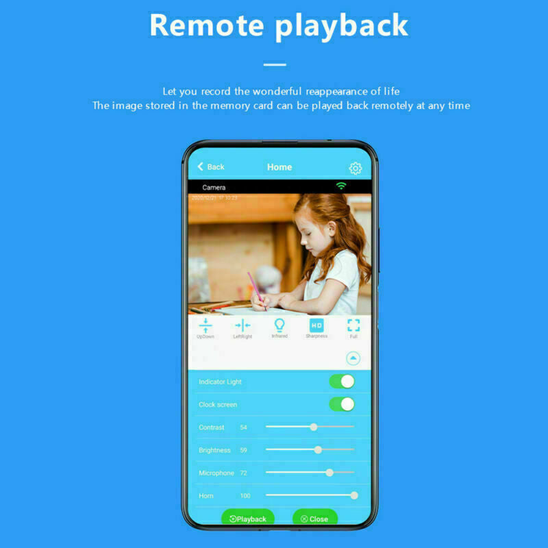 HD Hidden Baby Nanny Camera