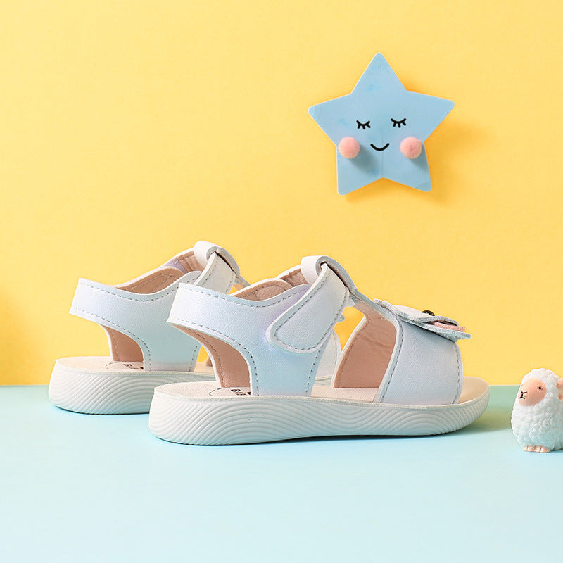 Sandales d'été en cuir pour bébé