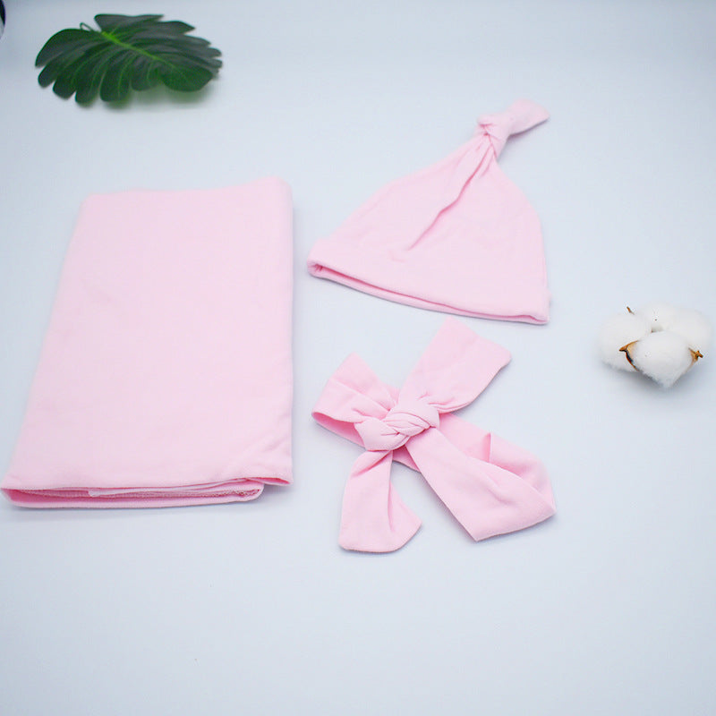 Newborn Headband Blanket