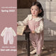Baby Girl Cute Overalls Romper