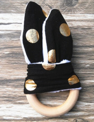 Anneau de dentition en bois doux