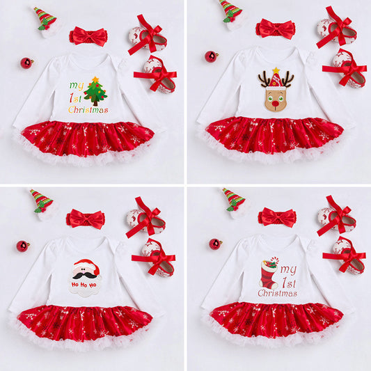 Christmas Gown Set