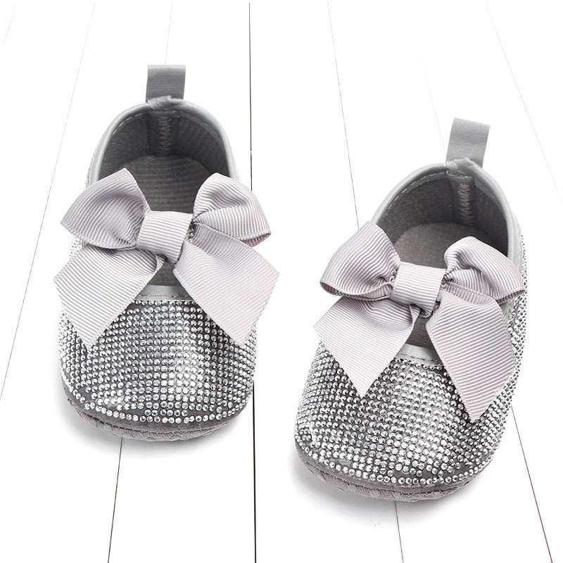 Chaussures pour bébé et tout-petit ornées de diamants