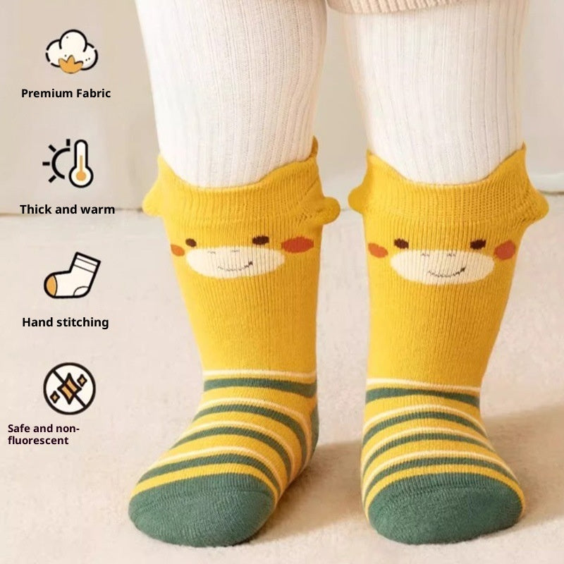 Chaussettes bébé à motifs de dessins animés