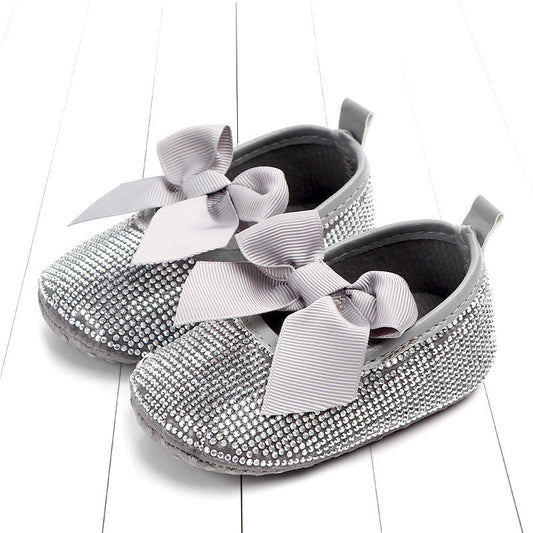 Chaussures pour bébé et tout-petit ornées de diamants