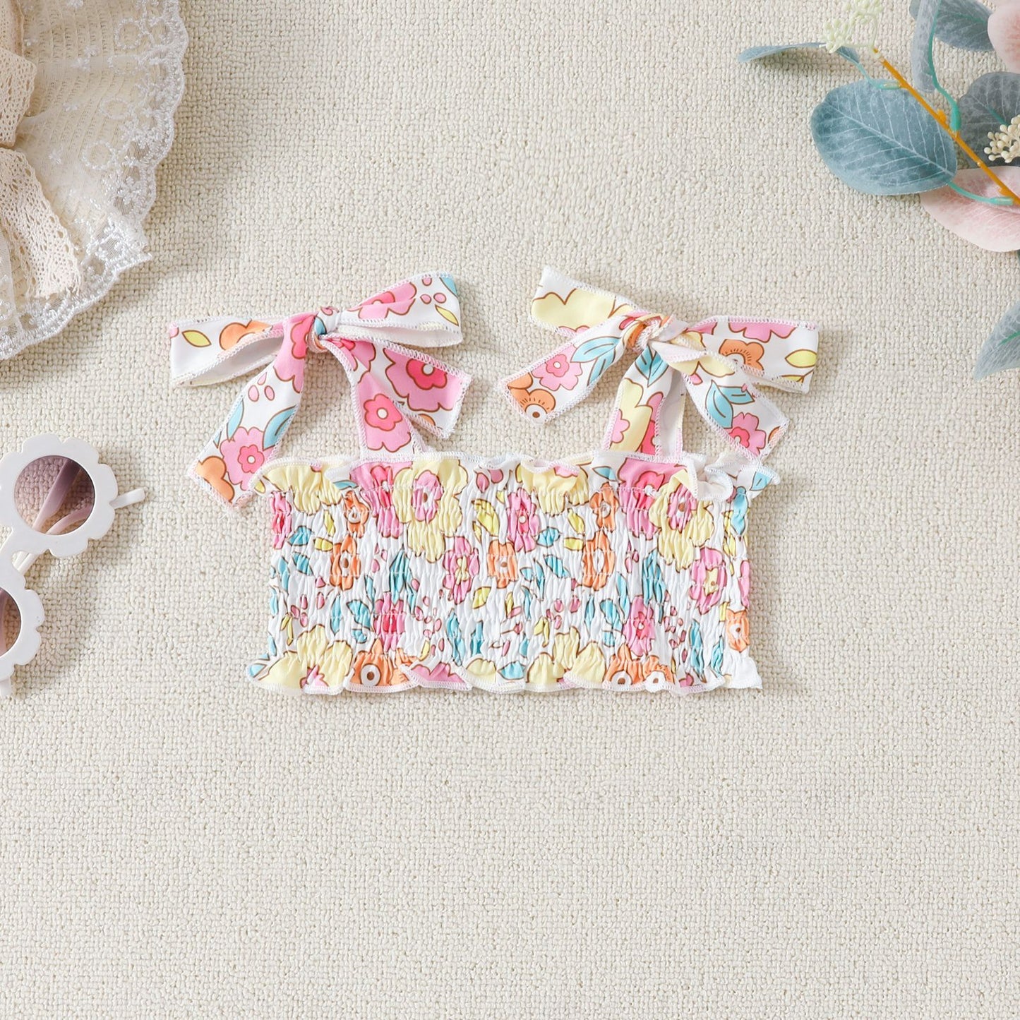 Girls Top And Trousers Two-piece Set