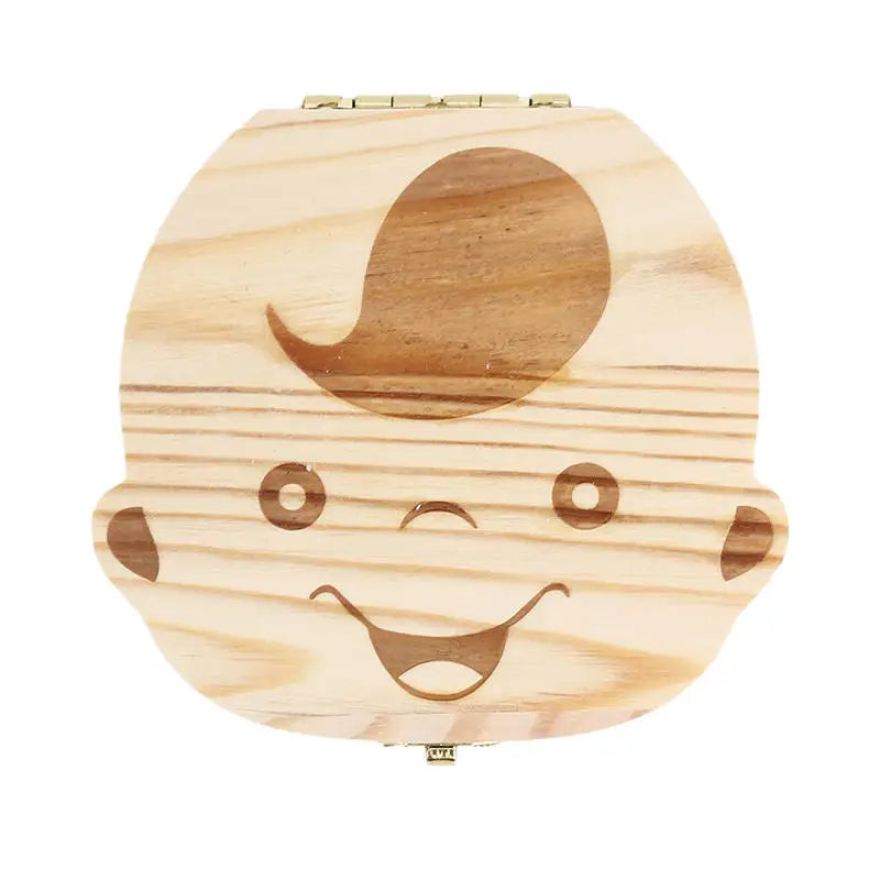 Baby Wooden Tooth Storage