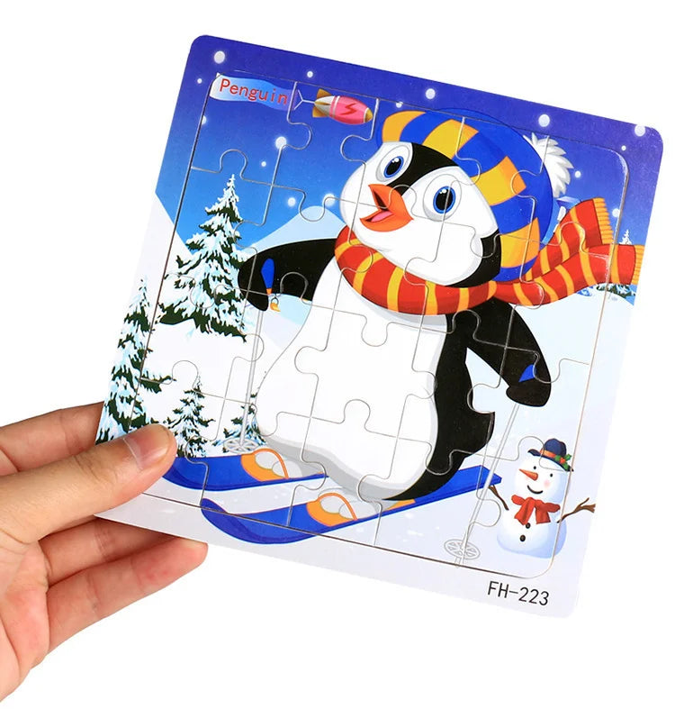 Educational Wooden Puzzle