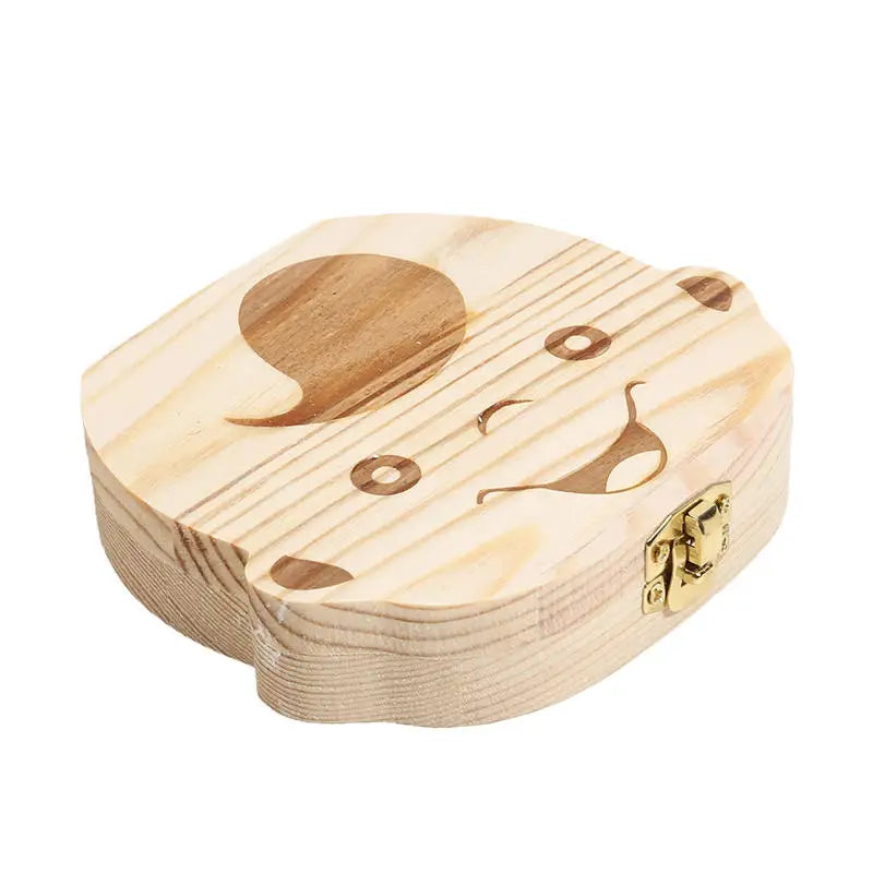Baby Wooden Tooth Storage