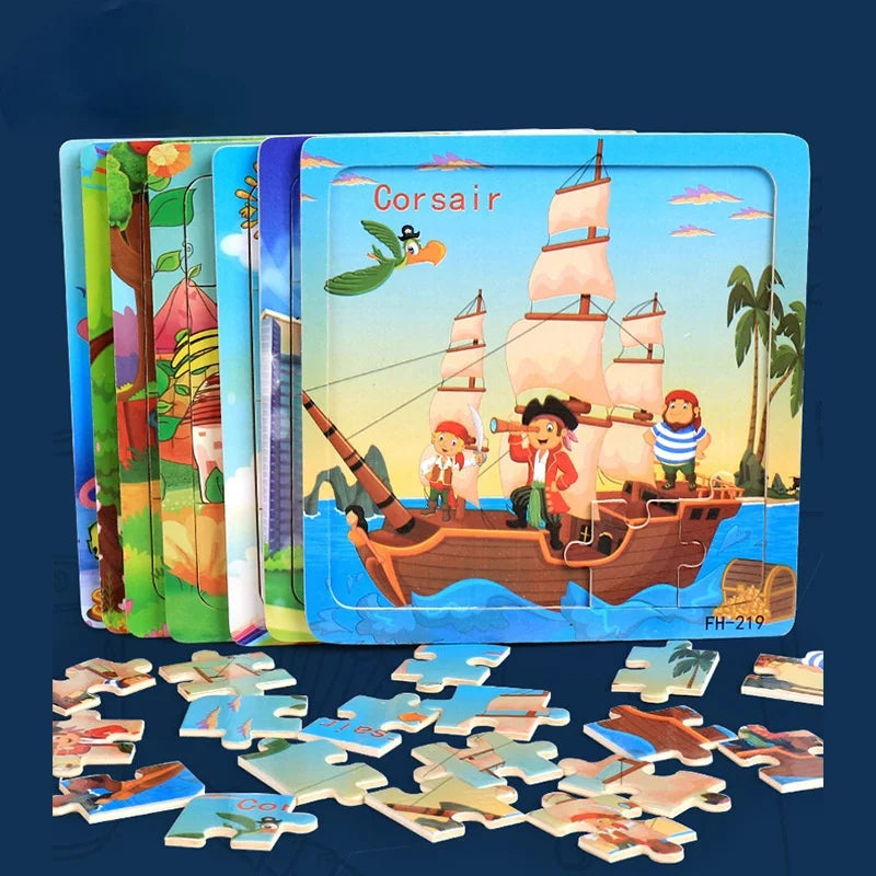 Educational Wooden Puzzle