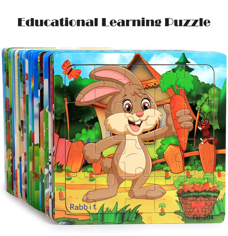 Educational Wooden Puzzle