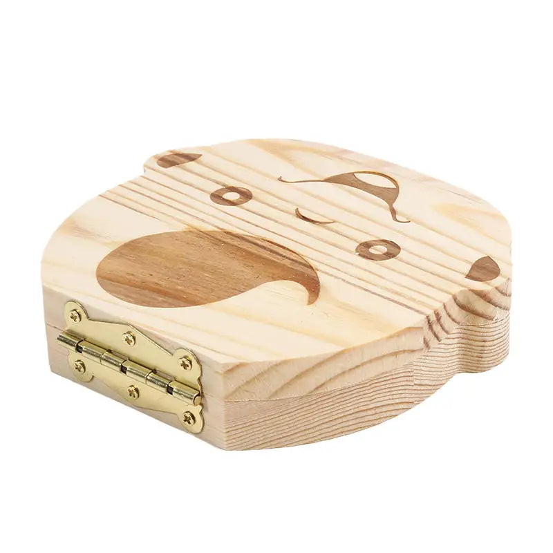 Baby Wooden Tooth Storage
