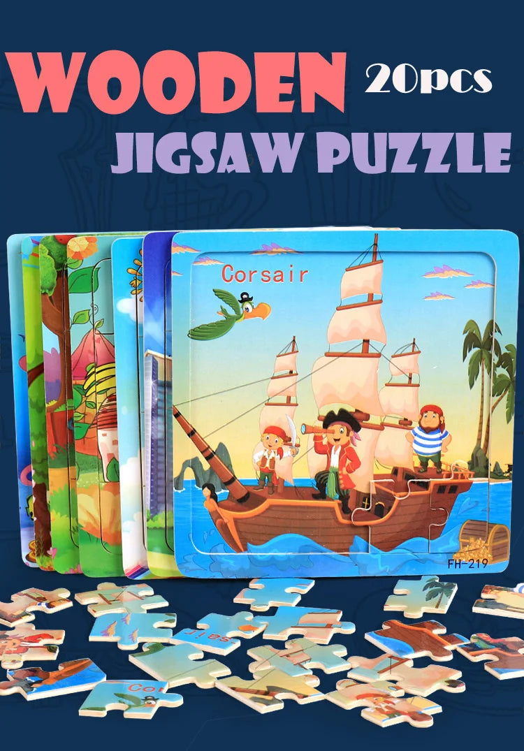 Educational Wooden Puzzle