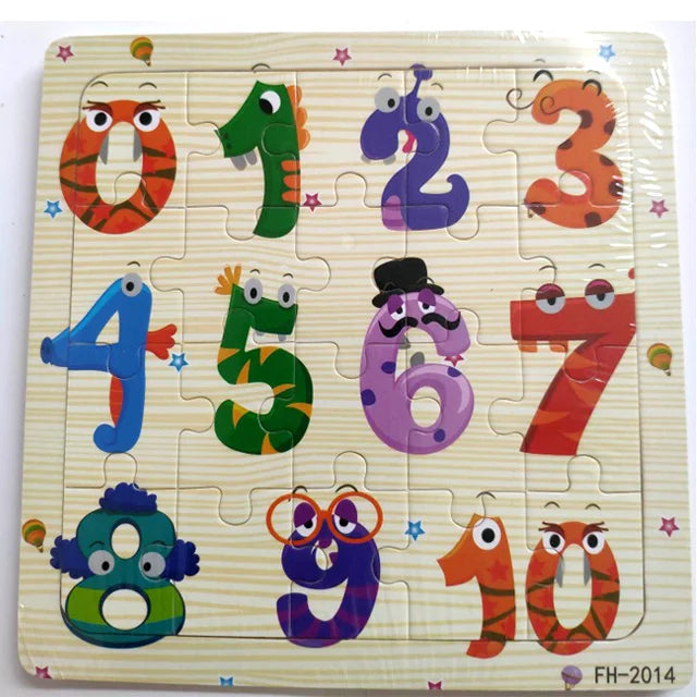 Educational Wooden Puzzle