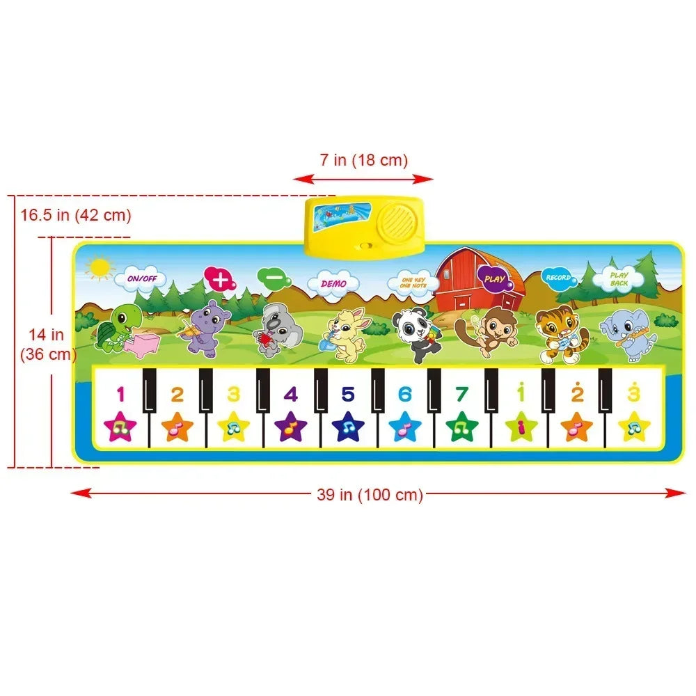 Baby Mat Musical Educational Piano