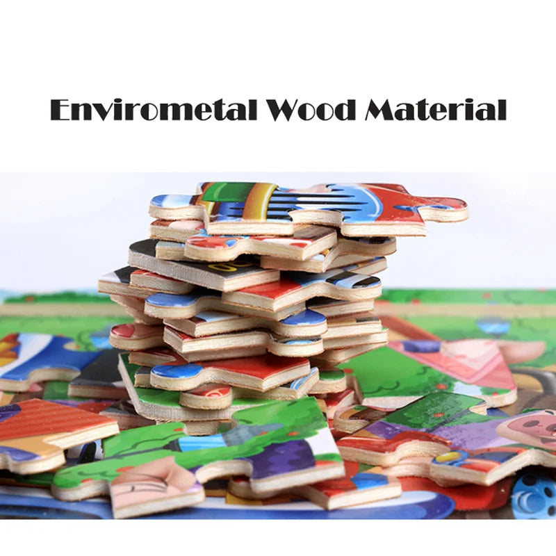 Educational Wooden Puzzle