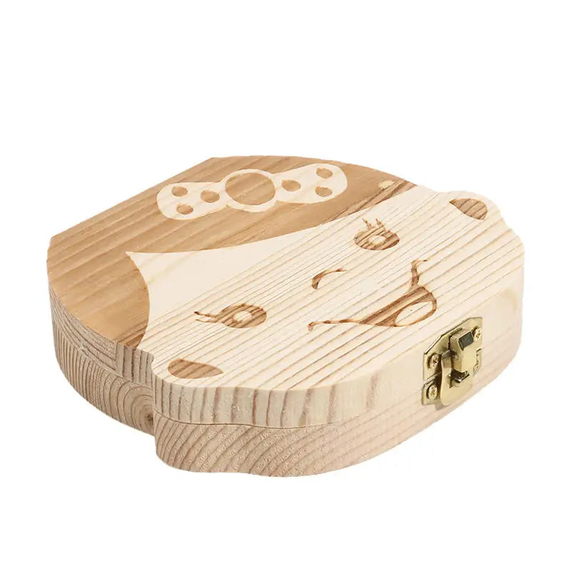 Baby Wooden Tooth Storage