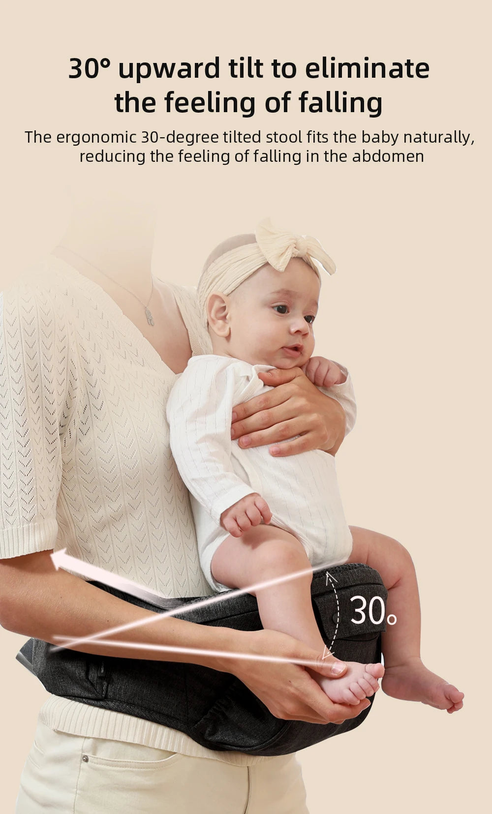 Stylish Ergonomic Baby Carrier