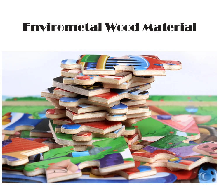 Educational Wooden Puzzle