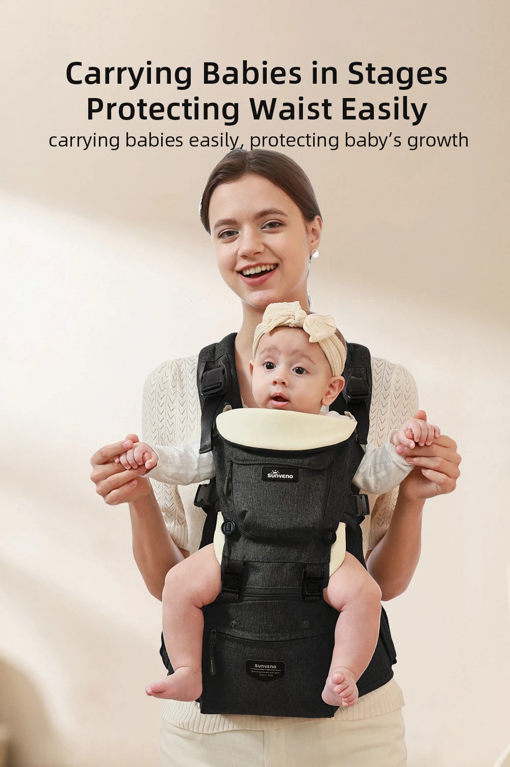 Stylish Ergonomic Baby Carrier