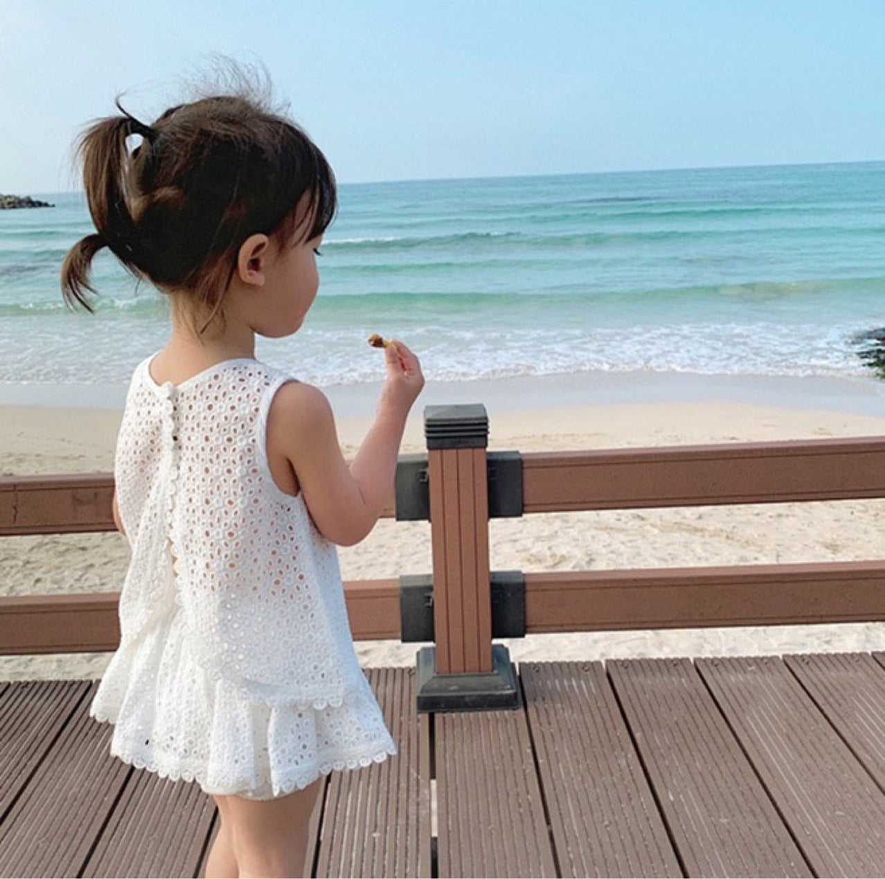 Girls' Two-piece Breathable Short-sleeved Set